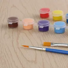 6/12/18/24 Цвета с 2 Краски синий кисти в наборе акриловые Краски s для масла Краски ing ногтей одежда искусство цифровой разные цвета