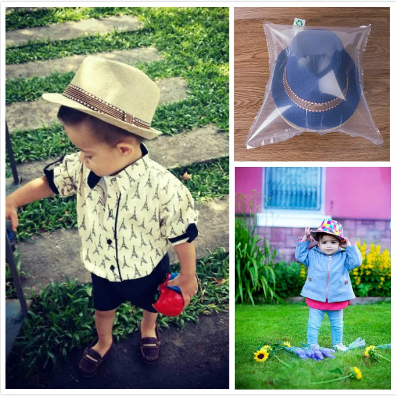 MOLIXINYU детская шляпа, джазовая соломенная Кепка для маленьких мальчиков и девочек, детская Кепка для девочек и мальчиков, детская солнцезащитная Кепка, Панама, реквизит для фотосессии