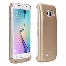 Двойное время использования! Для samsung S6 4200 мАч Внешний power bank пакет Зарядное устройство запасная крышка для S6EDGE Батарея чехол 2A Быстрая зарядка