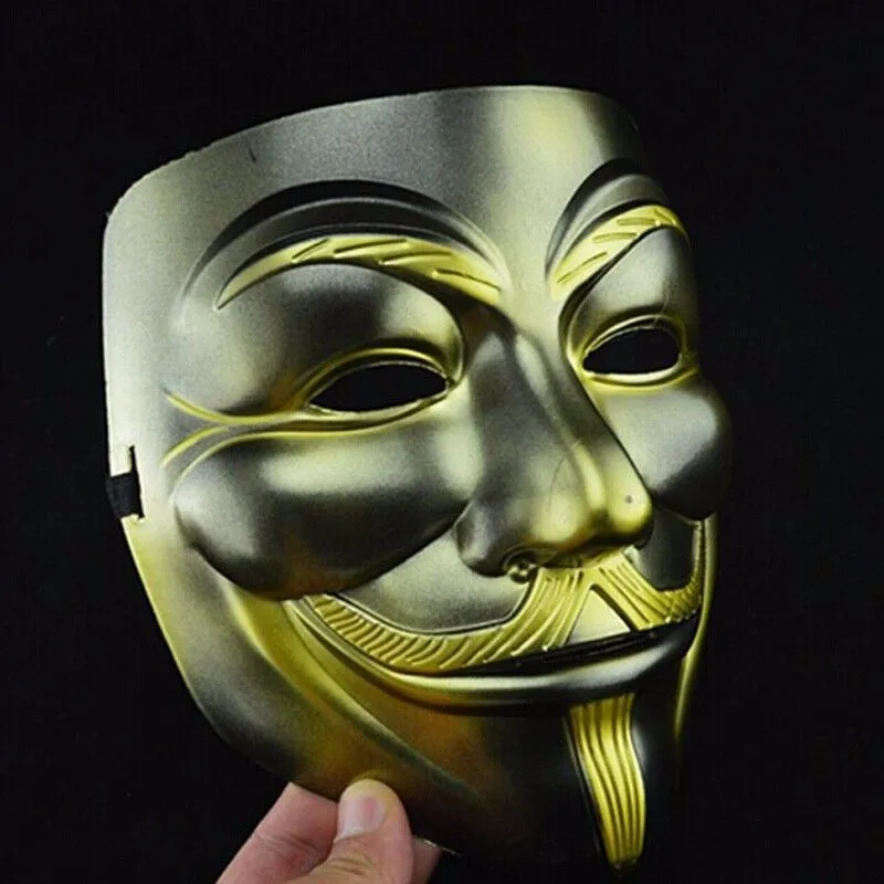 Маска V Anonymous Guy fawkes, маскарадные вечерние маски v Vendetta Guy Fawkes, танцевальные маски для косплея на Хэллоуин, Новые Вечерние Маски slipknot