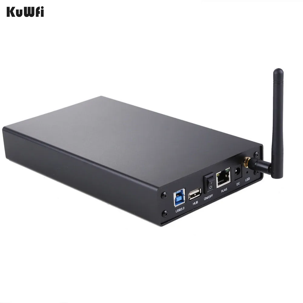3 5 &quotSATA HDD корпус жесткий диск случае Беспроводной ретранслятор Wi Fi хранения USB3.0