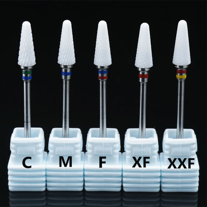 

3/32 manicure and pedicure ceramic nail drill bits nail file nail drill manicure machine accessories milling cutter equipment