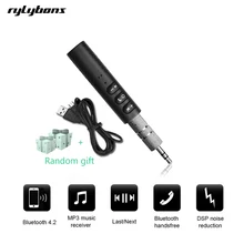 rylybons Wireless Car Bluetooth Audio Music Receiver 3.5mm jack Aux Bluetooth Car Kit Handsfree Bluetooth Adapter for BMW Kia