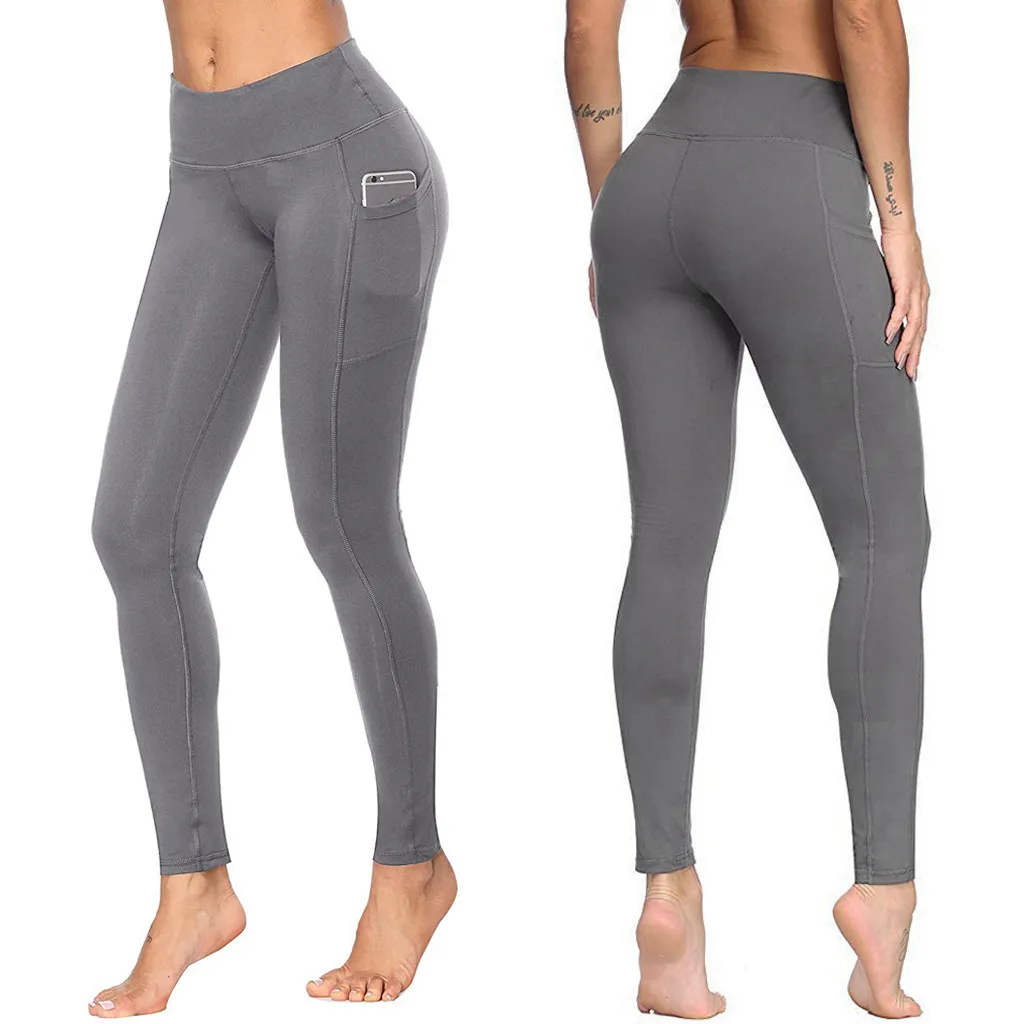 

NEW Women Workout Out Pocket Leggings Fitness Sports Running Yoga Athletic Pants lulu gymshark leggings legence panta gymwear