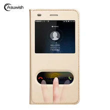 360 Flip Cover Leather Phone Case For Samsung Galaxy A3 A5 A7 2017 A 3 5