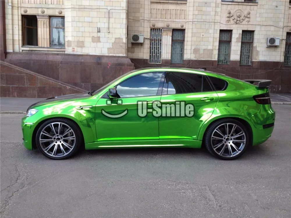 Chrome-Green-Vinyl-Wrap-Film (6)