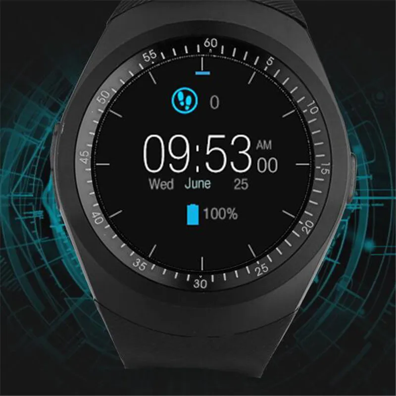 Y1 Bluetooth Смарт часы Relogio Android Smartwatch поддержка Nano SIM карты и TF карты унисекс Смарт часы