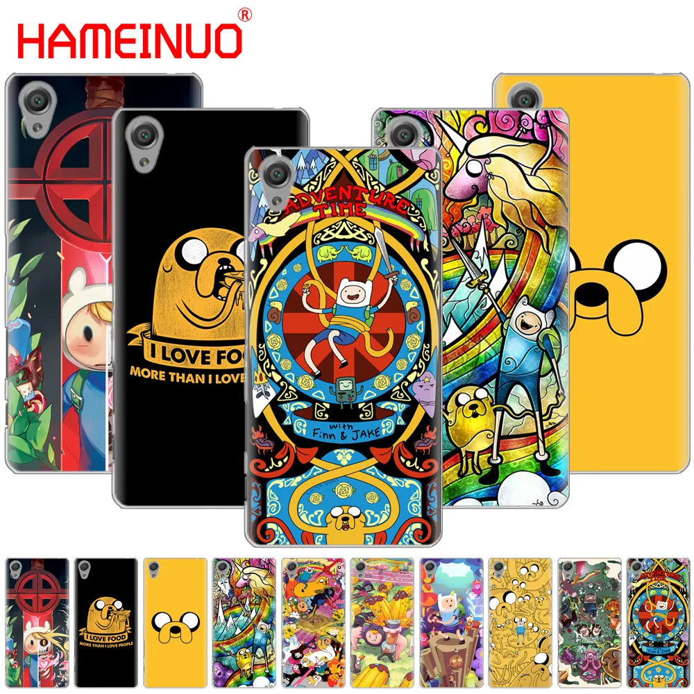 

HAMEINUO adventure time Cover phone Case for sony xperia C6 XA1 XA2 XA ULTRA X XP L1 L2 X XZ1 compact XR/XZ PREMIUM
