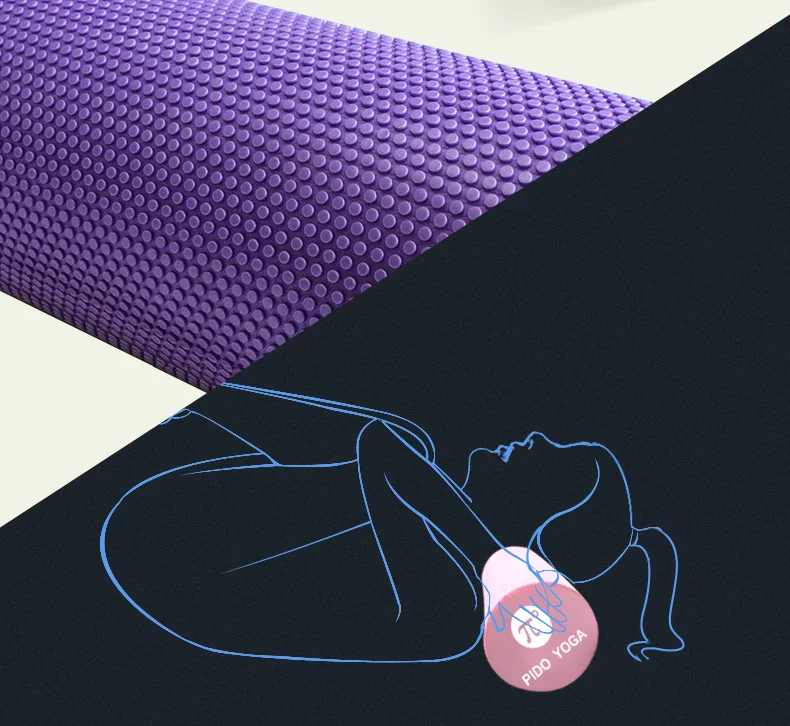 PDIO YOGA Foam shaft Yoga Колонка для начинающих пена роликовые мышцы Релаксация фитнес-бар худая ножка массаж вал