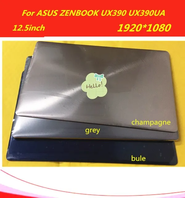 Полная сборка для ноутбука ASUS ZENBOOK UX390 UX390UA UX390UAK Светодиодный ЖК FHD экран дигитайзер замена стекла