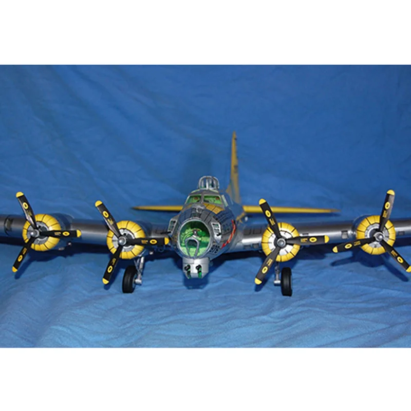 1:47 66 см x 48 B 17G Air крепость бомбер Бумага режим RC самолета DIY 3D бороться модель литья