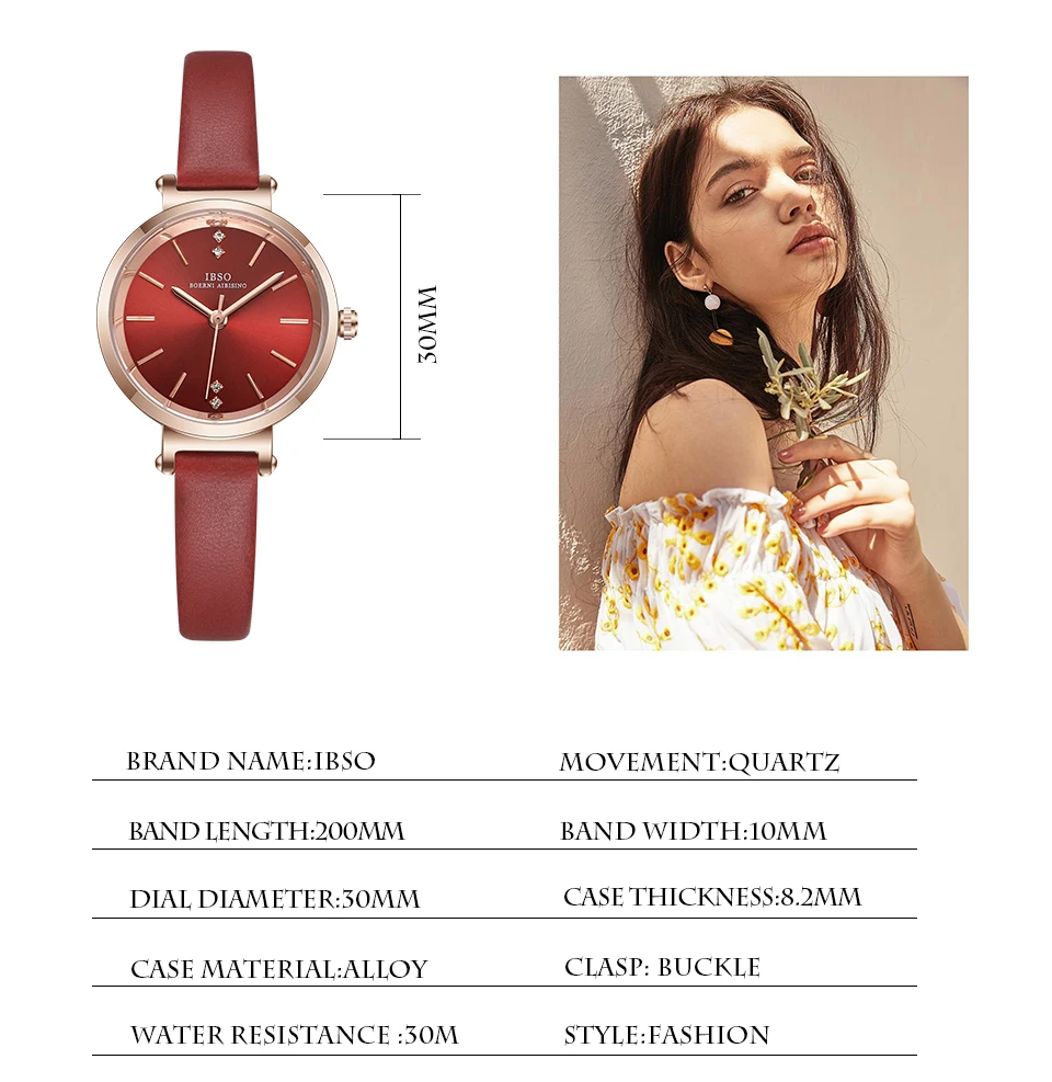 IBSO S8688L Luxury Ladeis Watch 08