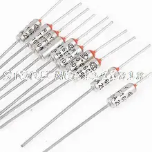 10 шт 250 V 10A TF 160 Цельсия металлические срезы тепловые предохранители