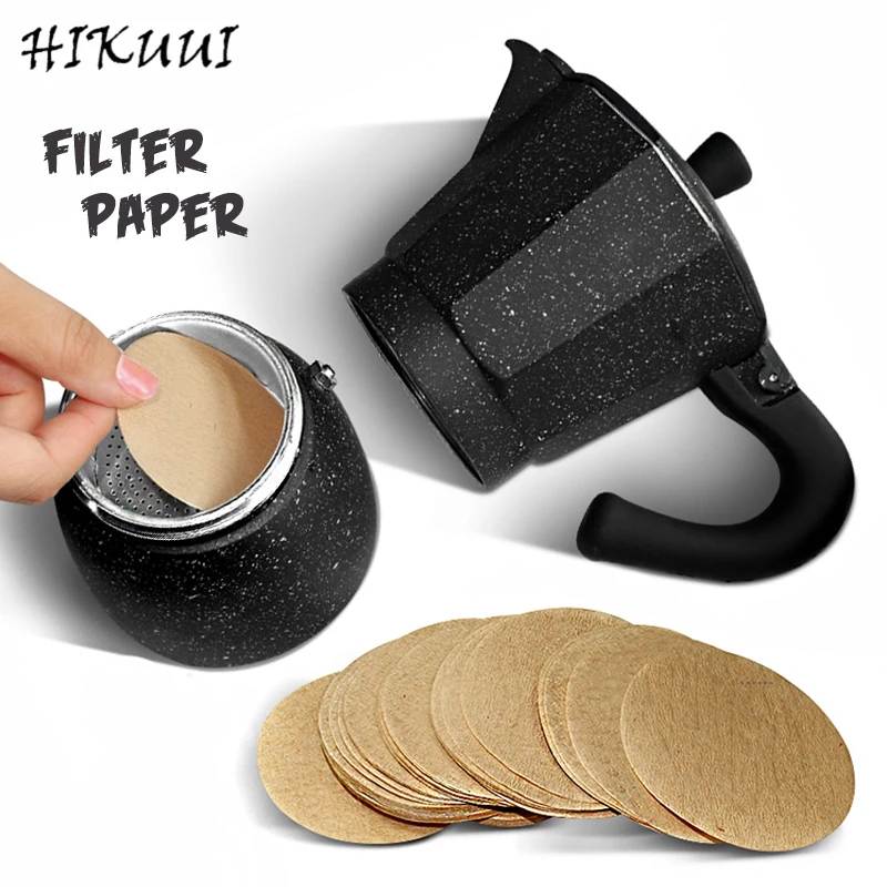 Filtro de café redondo Original de Japón, papel de filtro de Moka Pot, herramientas circulares café vertidas a mano, n. ° 3/n. ° 6/n. ° 9, 100 Uds.|tool tool|tool japantool pot - AliExpress