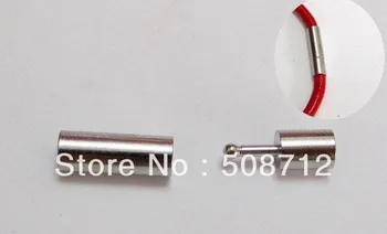 

Free shipping!!!!! 100pcs/lot Stainless Steel Bayonet Clasps For 4mm Leather Cord