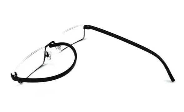 ISENGHUO TR-90 половинчатая металлическая рама тонкие компактные очки против усталости глаз полуоправы пресбиопические очки Чехол