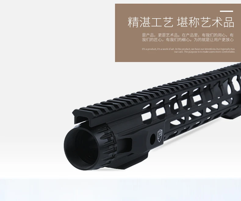 12 14 дюймов MLOK Keymod трубчатое цевье Super Slim Ar 15 Handguard Quad Rail для M4 M16 Airsoft