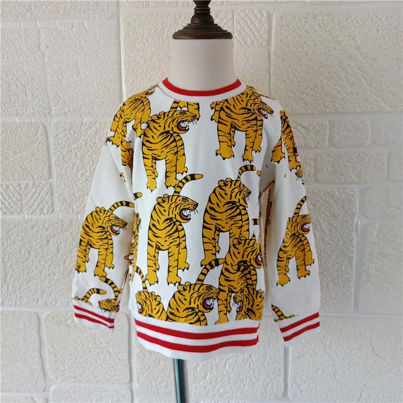 

BOBOZONE Tiger Sweatshirt and pants for kids boys girls children's clothes