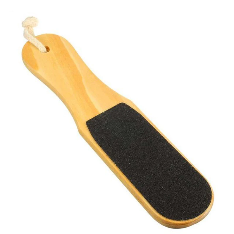 

Feet File Foot Wood Handle Foot Rasp Double Side Stones File For Heels Rasp Pedicure Callus Remover