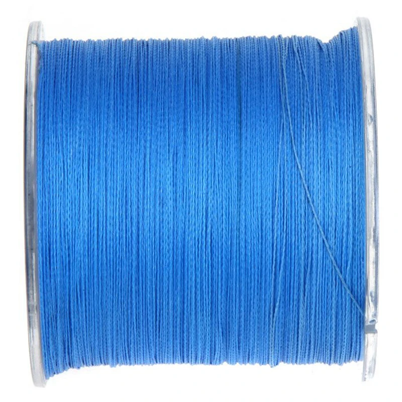 

CGDS 500M 50LB Colorful 4 Strands Multifilament PE Braid Fishing Line (Blue)