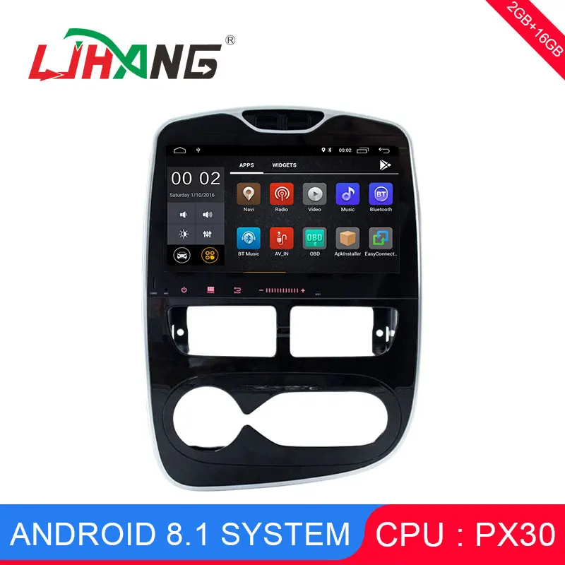 

LJHANG 10.1 inch 1 DIN Android 8.1 Car DVD Player GPS FOR CLIO 2015 Car Multimedia RDS Radio WIFI Bluetooth Headunit SWC USB AUX
