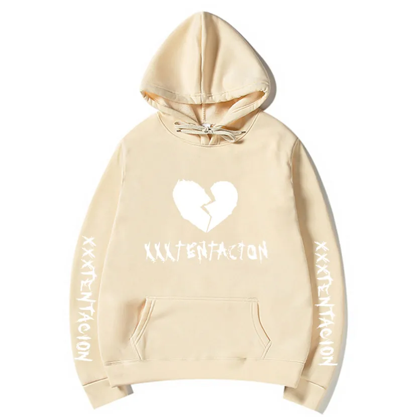 XXXTentacion هوديس البلوز األعلى الرجال النساء بلوزة كاجوال الشارع الشهير Sudadera هومبر الهيب هوب هوديس مضحك طباعة هوديس