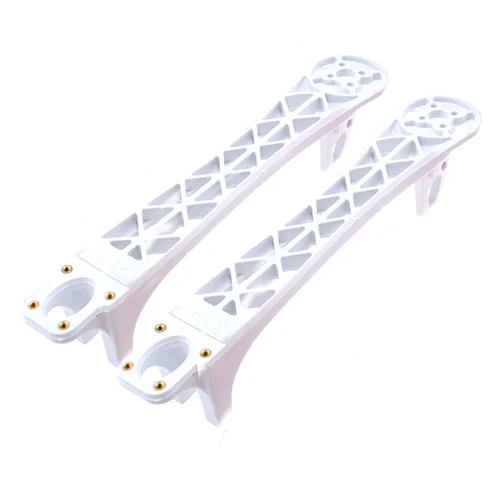 2pcs White 4 шт/2 шт запасная часть квадрокоптера рамка для фламколесо F450 F550(черный красный белый) рамка квадрокоптера - Цвет: 2pcs White