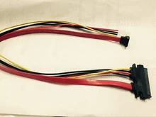 4 Pin IDE + SATA Desktop Computer Transfer Integrity Power Cable 7 +15P Red Hard Drive CD-ROM Data Power Supply Cable