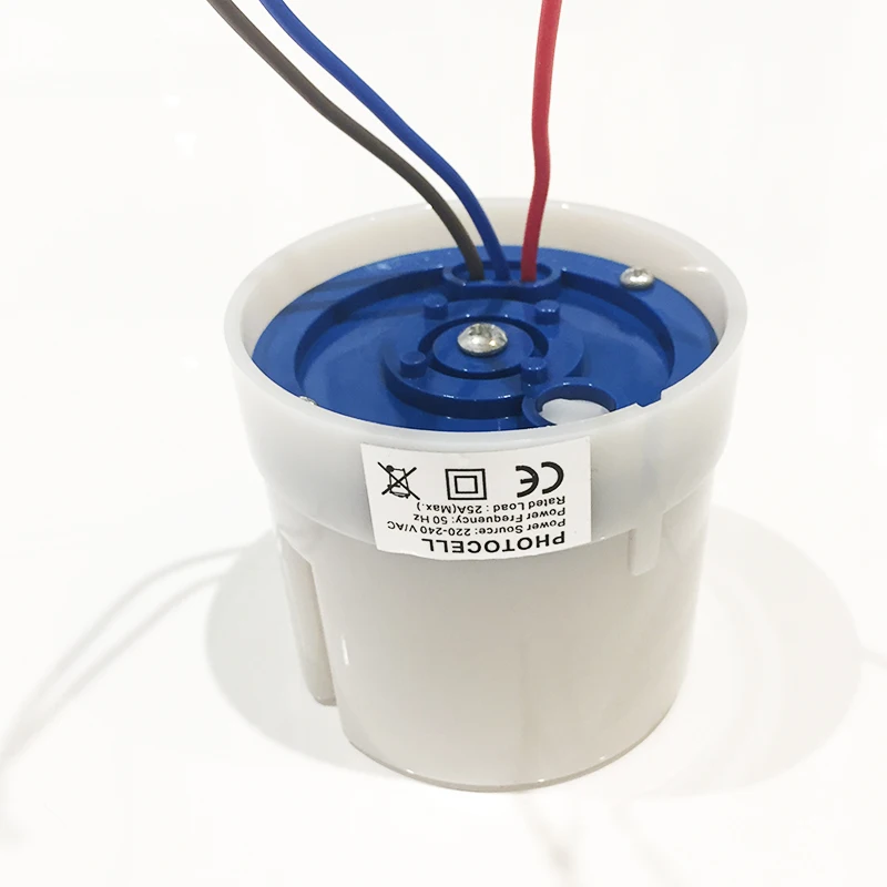 CMBetter Automatic Auto On Off Photocell street Light Switch AC 220V 50-60Hz 25A Photo Control Photoswitch Sensor Switch (4)