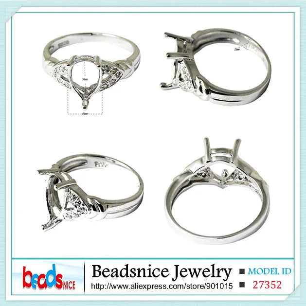 Кольца Beadsnice ID27352 для самостоятельной сборки серебряные кольца оптовая продажа