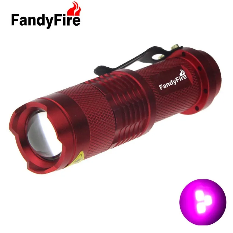 FandyFire IR 850 Infrared LED Flashlight ultrared light Flashlight 850nm infrared ray Night