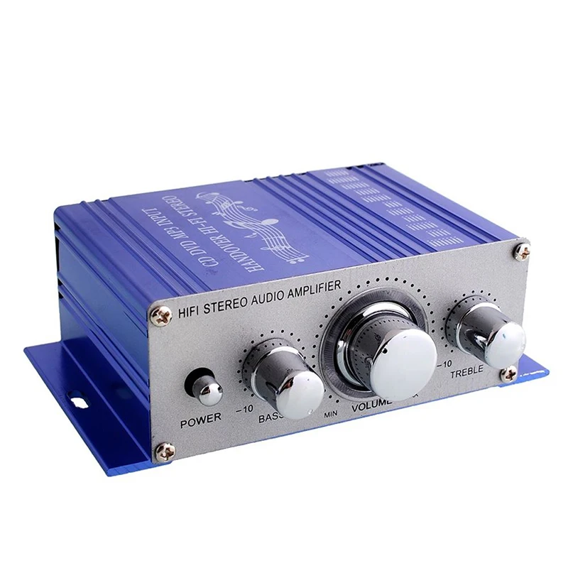 Автомобильный усилитель Kentiger HY2001 12 В Hi Fi миниатюрный 2 канальный цифровой стерео