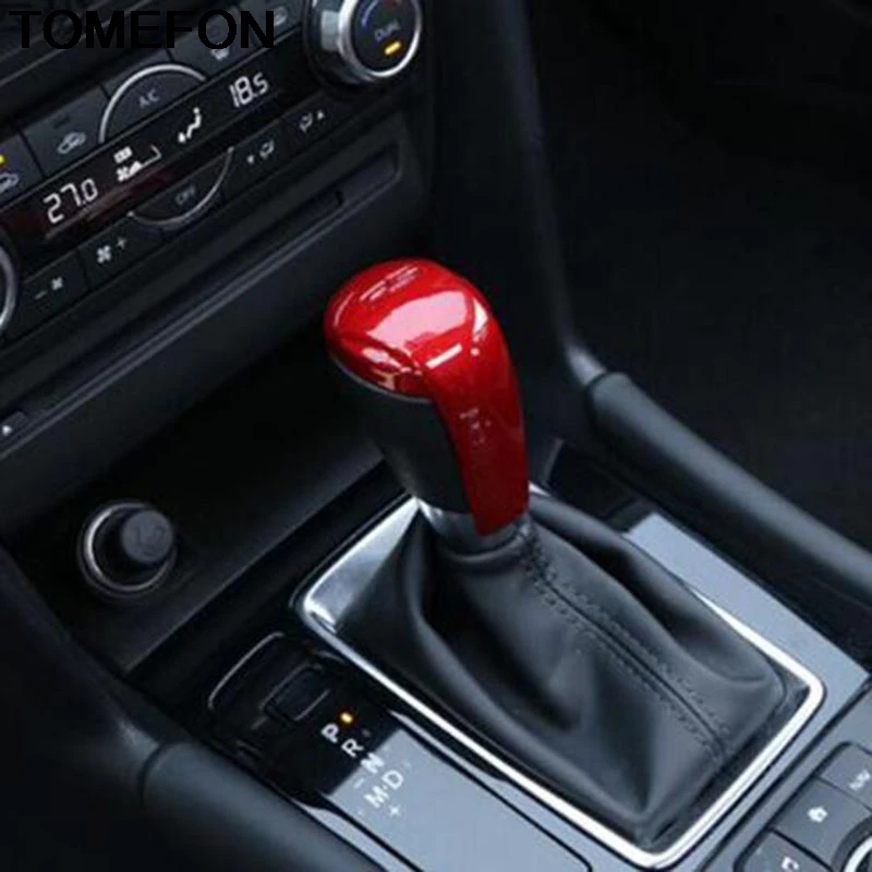 TOMEFON для Mazda 2 Demio DL седан DJ хэтчбек ручка переключения передач контрольная крышка отделка интерьерные аксессуары ABS