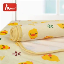 Детские Портативный складной моющийся пеленания младенцев милые водонепроницаемый матрас детей многоразовые