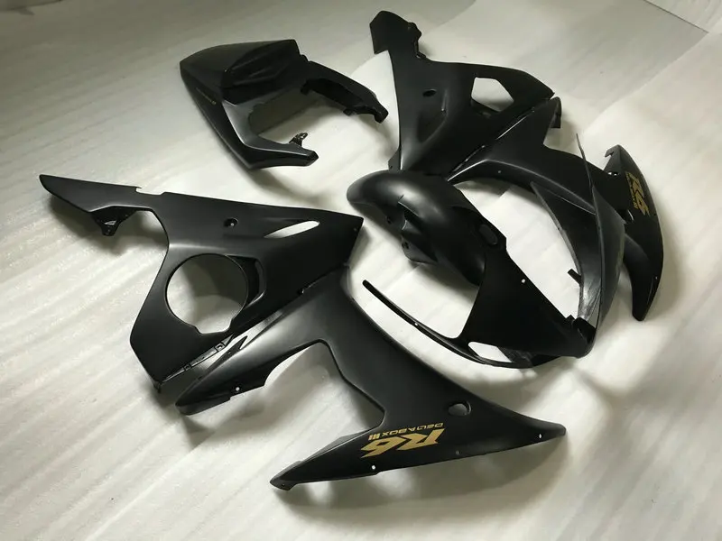 Первоклассный комплект обтекателей для мотоцикла YAMAHA YZFR6 2003 2004 YZF R6 03 04 ABS Матовый