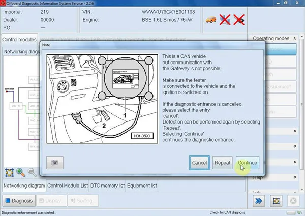 Полный OKI чип VAS 5054a ODIS V5.16 с bluetooth AMB2300 чип VAS5054 программное обеспечение ODIS для V-W/a-udi автомобильный диагностический сканер