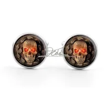 1 Pair New Silver Mens Cufflinks Classic Retro Video Game Arcade Console PC TV Xmas Gift
