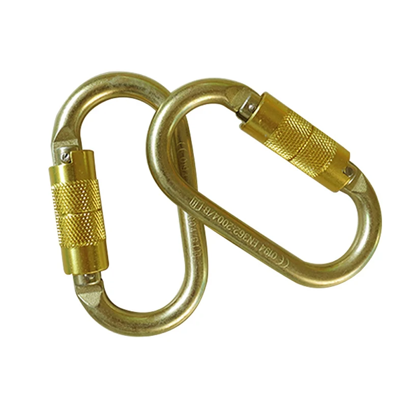 

New High Quality hammock automatic locking quickly hangs lock Pedal mountain buckle Golden camping Hand tools Part HR