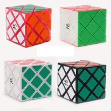 Даян 4 оси 5 ранг кубик-Рубика, чёрного и белого цвета, цветной пазл Скорость кубики Cubo Magico, Обучающие специальные игрушки