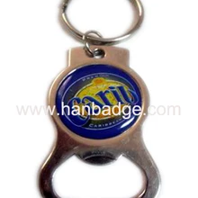 Индивидуальные Открывашки бутылок Заказная открывалка для пивных бутылок брелок с заказным дизайном в никелевой отделкой