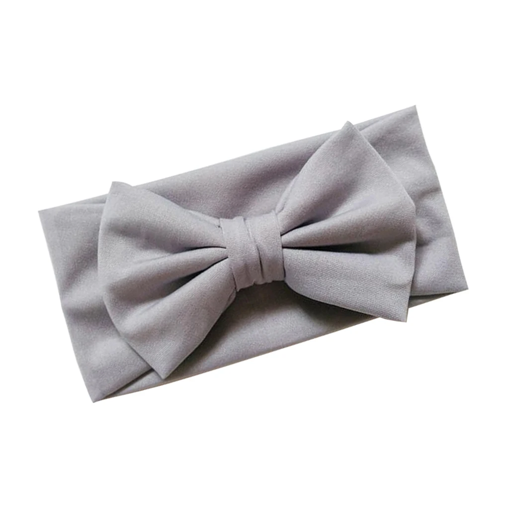 1Pc Cute Headwear Vintage Bowknot Stretch Hairband for Baby Infant Children Kids Girls Beach Party Photo Prop Fashion Acc