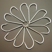 100 шт. рыболовный крючок из углеродистой стали Baitholder Jig Big Sea рыболовные крючки