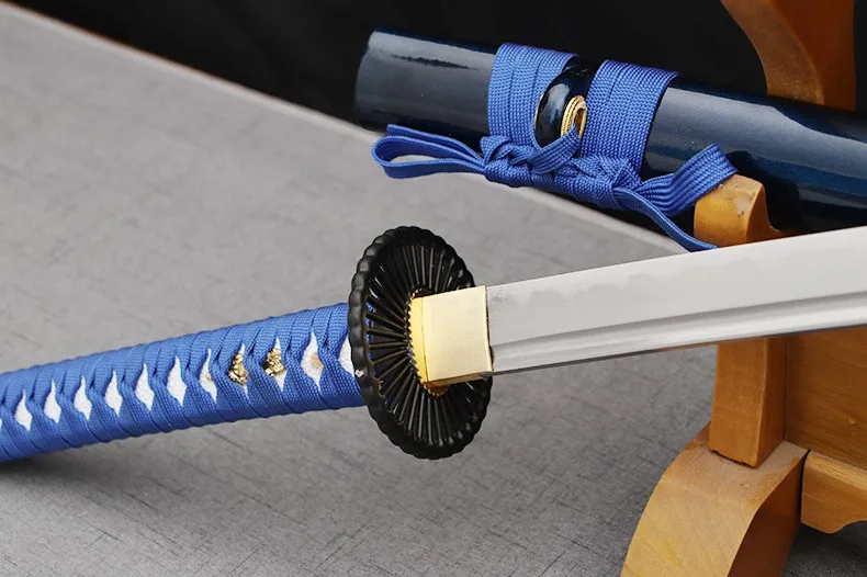 Практичные самурайские мечи-синие волшебницы мечи-катаны