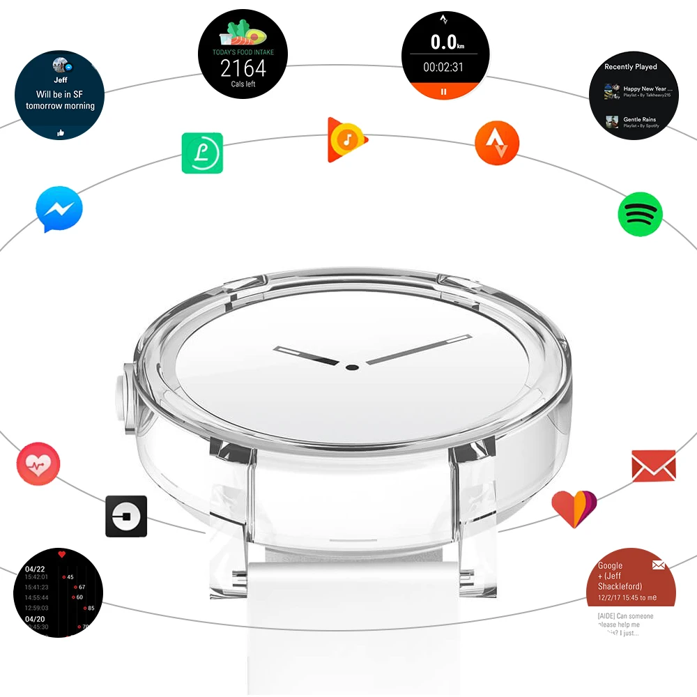 Ticwatch E gps Смарт часы Android Wear MT2601 Dual Core Bluetooth 4 1 WI FI телефон Heart Rate IP67