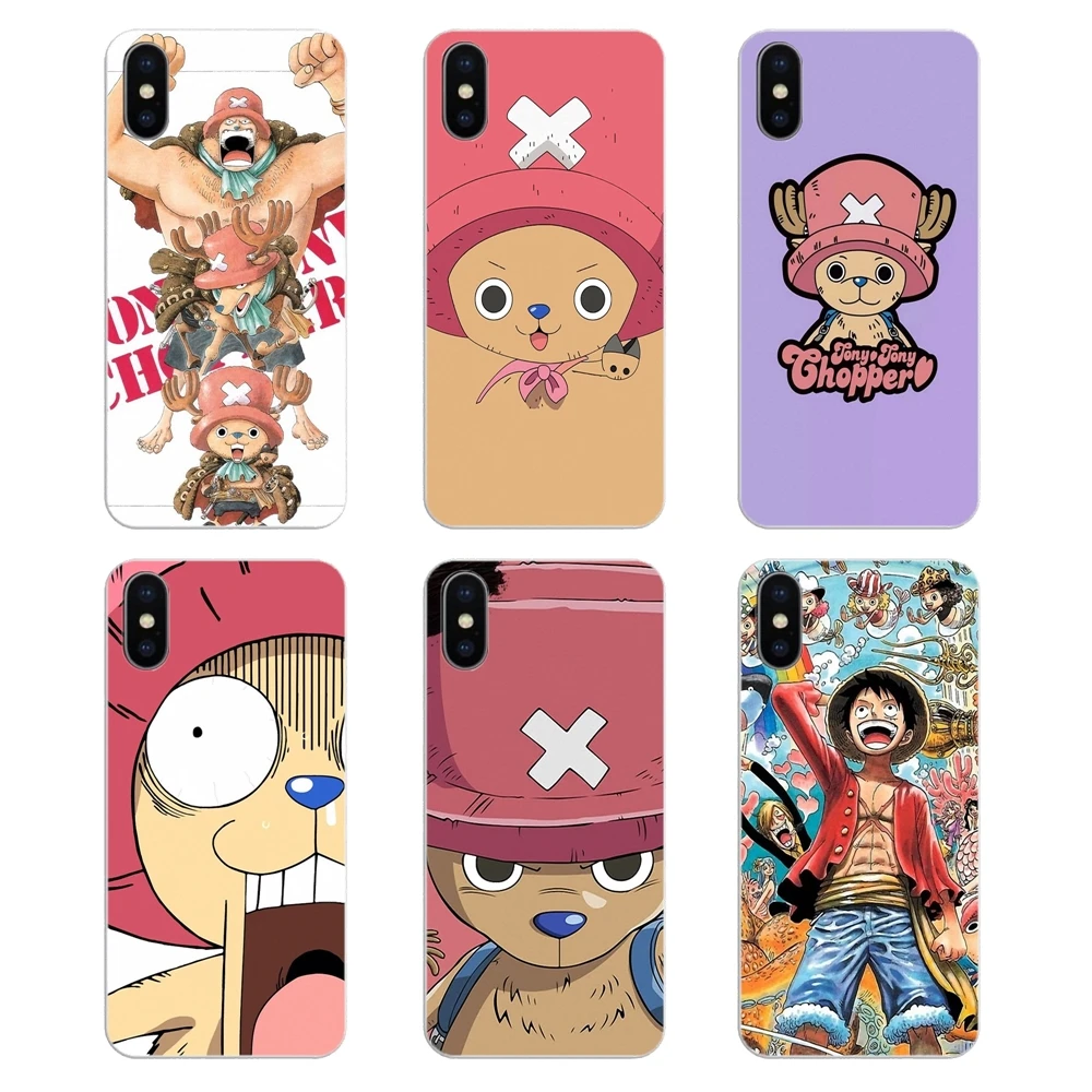 anime One Piece luffy Law Chopper Cover For iPhone XS Max XR X 4 4S 5 5S 5C SE 6 6S 7 8 Plus Samsung Galaxy J1 J3 J5 J7 A3 A5 |