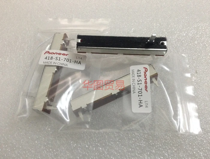 3pcs Original pioneer XDJ-R1 DDJ-SXF Fader 418-s1-701-HA Parts Digital Controller Replacement/Seivice Parts