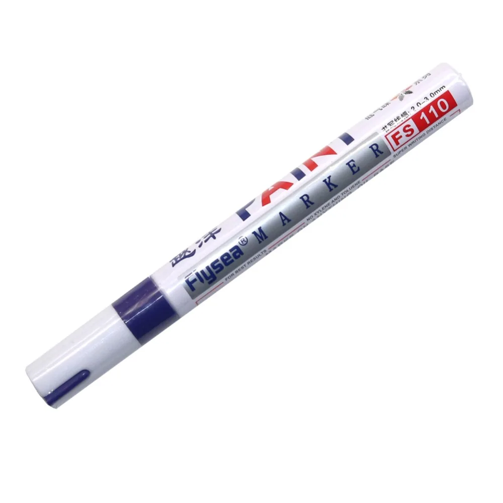 Paint Marker Pen 12 Colors DIY Fill Durable Low Odor Tire Graffiti Stationery Environmental Protection Painting Supplies
