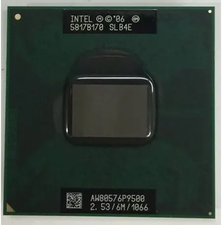 Процессор Intel Core 2 Duo P9500 53G 6M 1066 МГц разъем p для ноутбука SLGE8 SLB4E | Компьютеры и офис