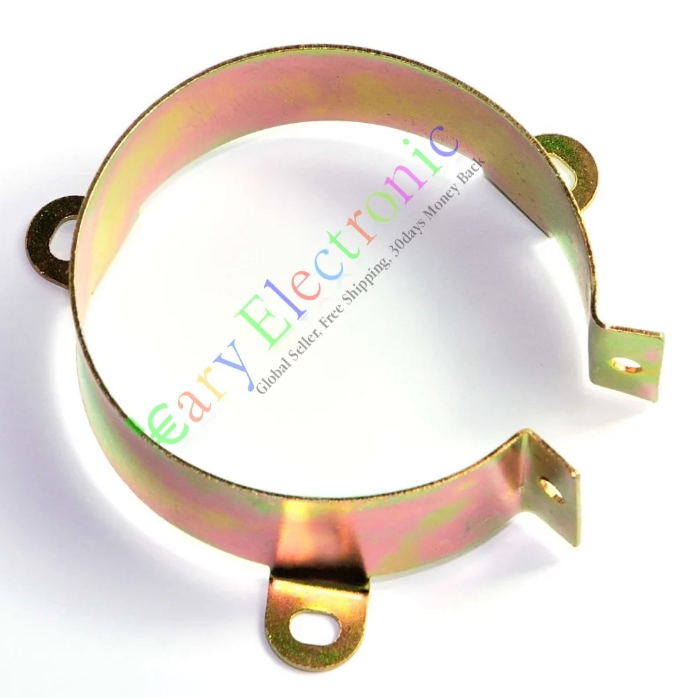 

Wholesale and retail 2pc 65mm Film Electrolytic Can Capacitor metal Clamp Tube sockets audio amp DIY free shipping