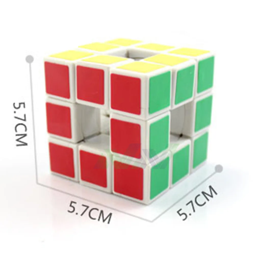 Магический Профессиональный Кубик Рубика 3x3x3 белый нео куб, головоломка Скорость классический антистрессовые игрушки обучающая и развивающая серия для детей